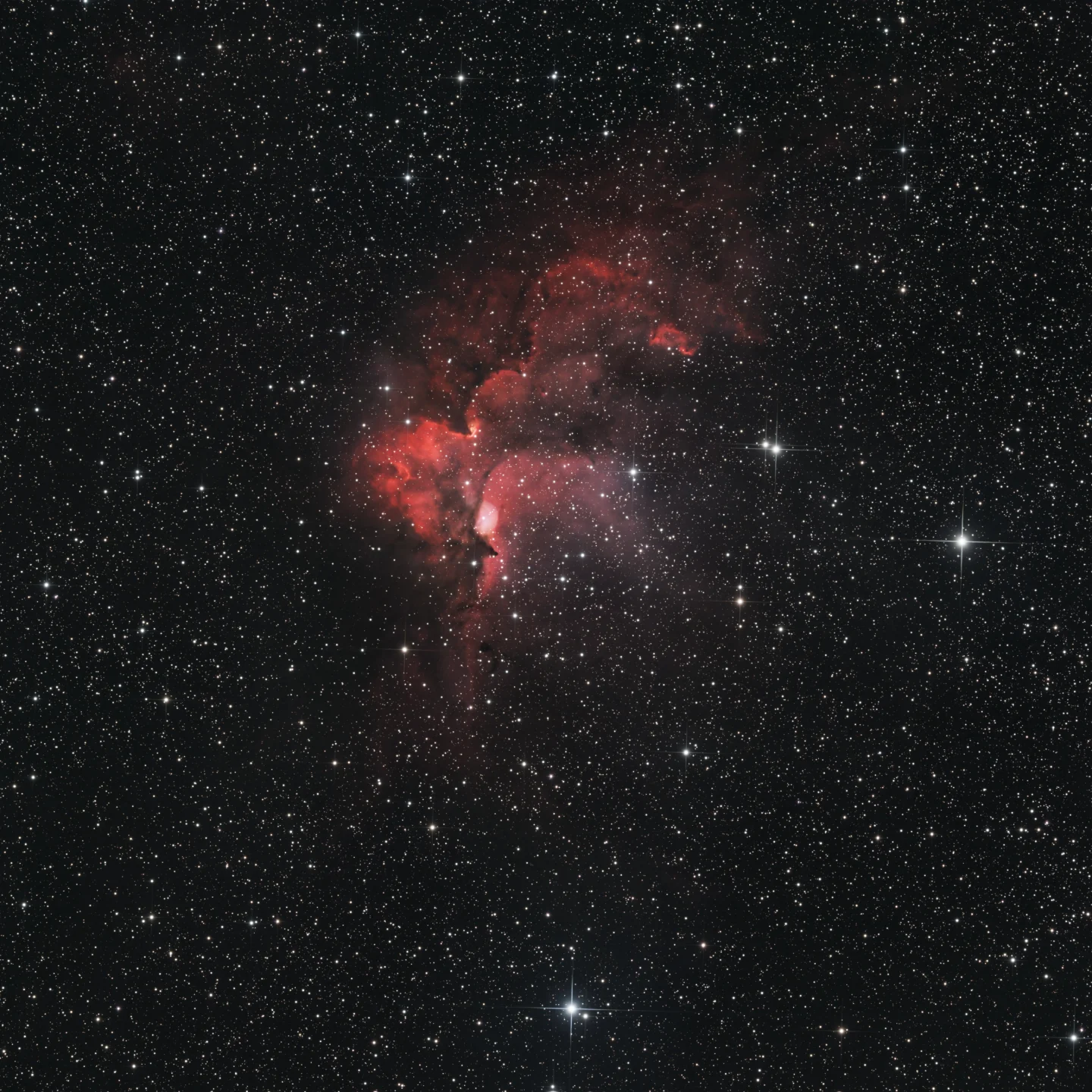 NGC 7380 - the wizard nebula